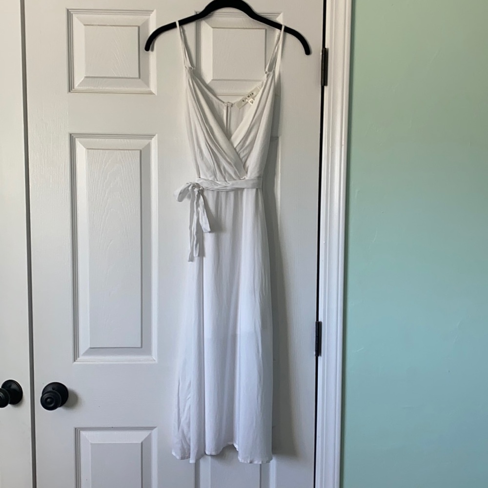 Row A White A-Line Dress, Size XS